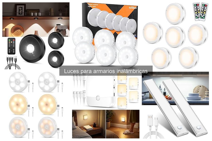 Cómo instalar luces para armarios inalámbricas: guía paso a paso