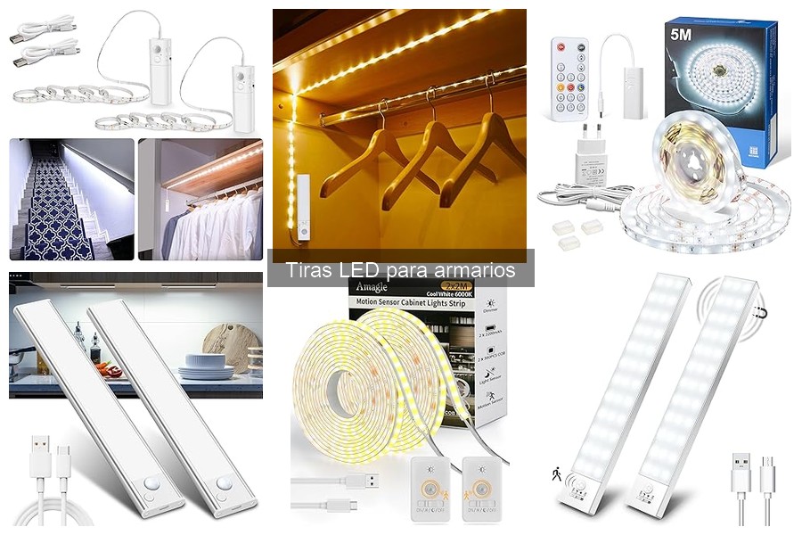 Cómo instalar tiras LED en armarios: guía paso a paso