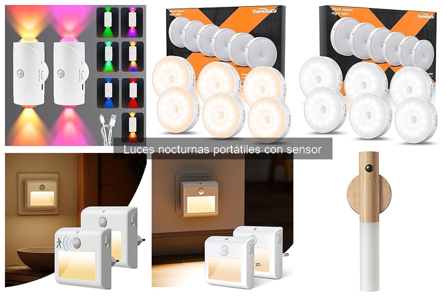Cómo instalar tu luz nocturna portátil con sensor en 5 pasos