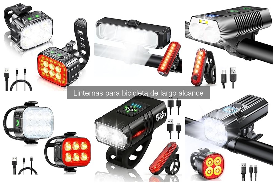 Cómo instalar una linterna de largo alcance en bicicleta