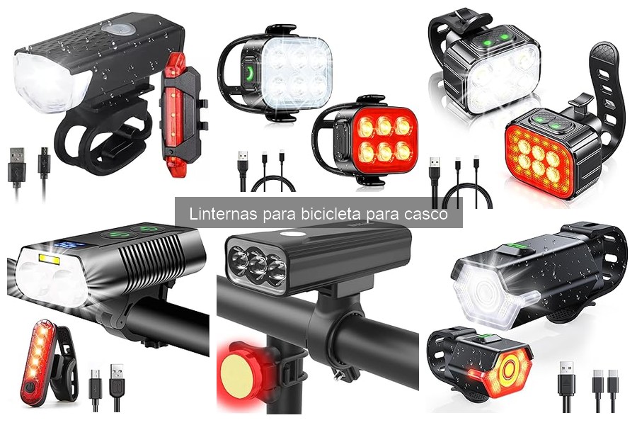 ¿Cómo instalar una linterna en un casco de bicicleta?
