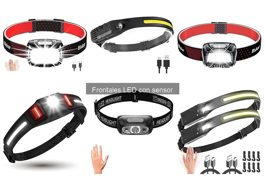 Cómo instalar y ajustar una linterna frontal LED con sensor