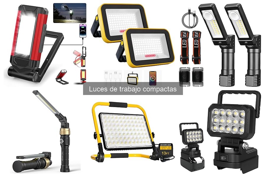 Cómo Instalar y Mantener Luces de Trabajo Compactas