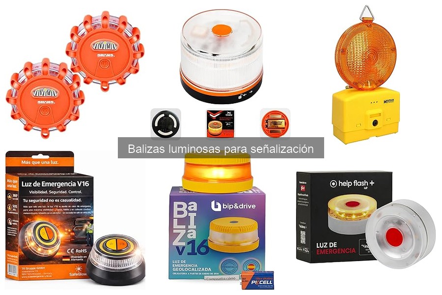 Cómo instalar y usar balizas luminosas correctamente