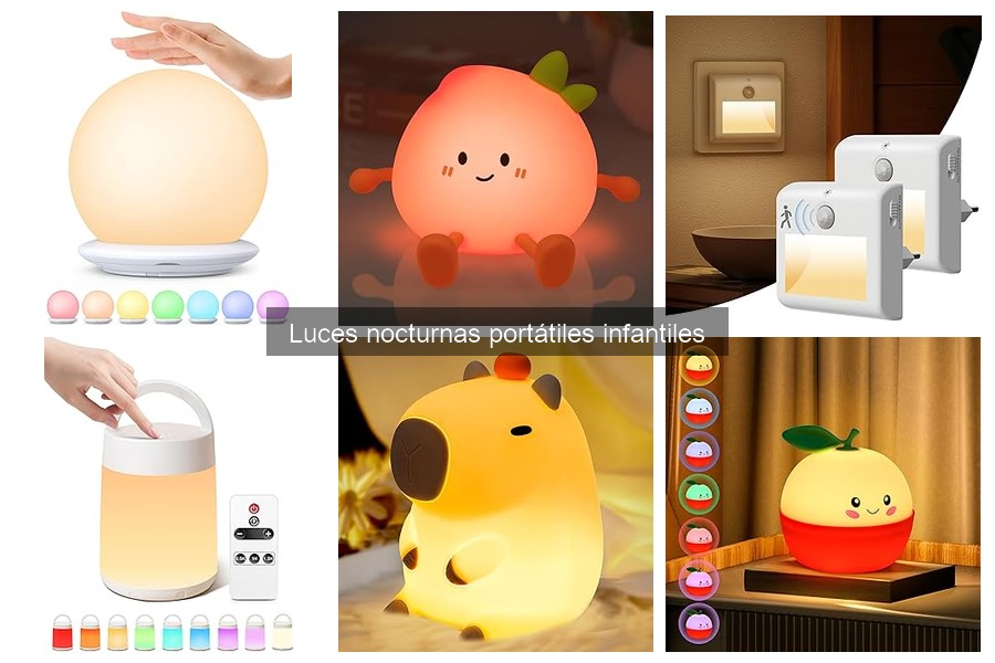 Cómo limpiar luces nocturnas portátiles infantiles