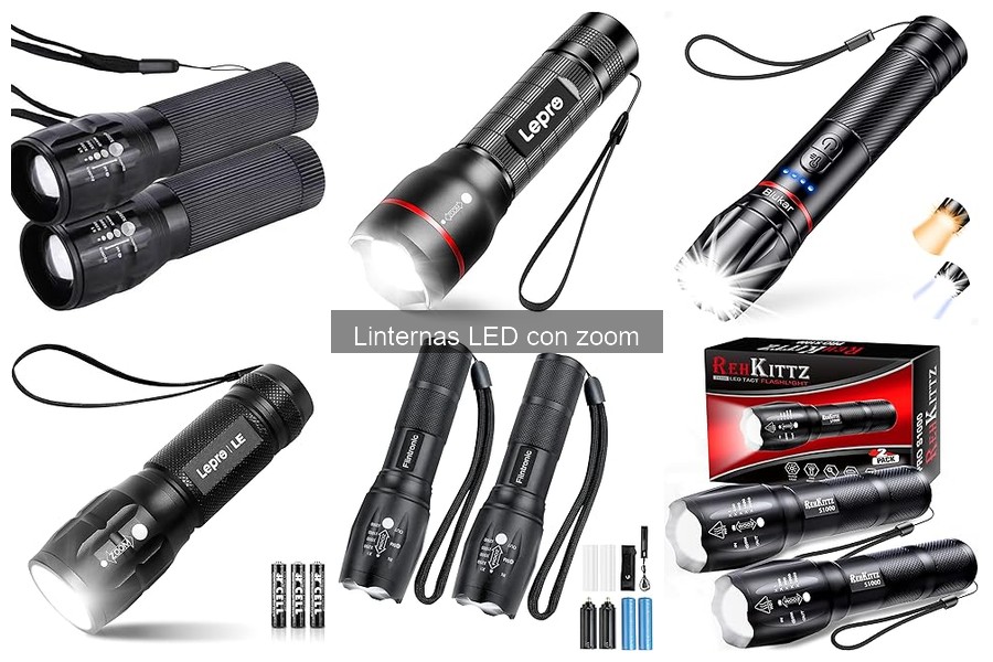 Cómo mantener linternas LED con zoom: consejos prácticos