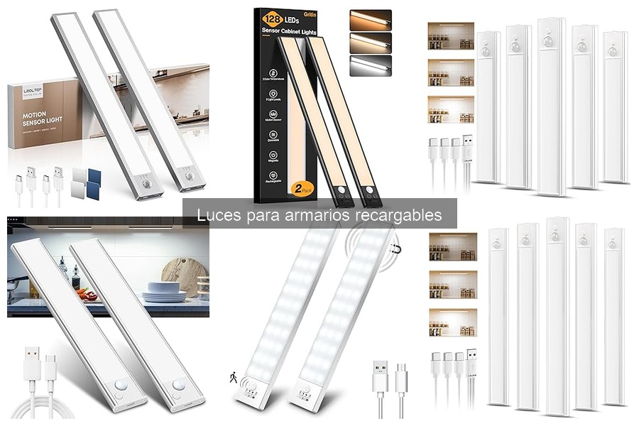 Cómo mantener luces para armarios recargables en óptimas condiciones