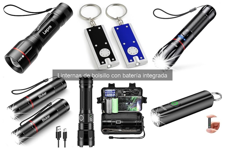 Cómo mantener tu linterna de bolsillo con batería integrada