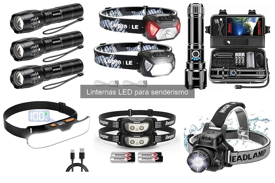 Cómo mantener una linterna LED para senderismo