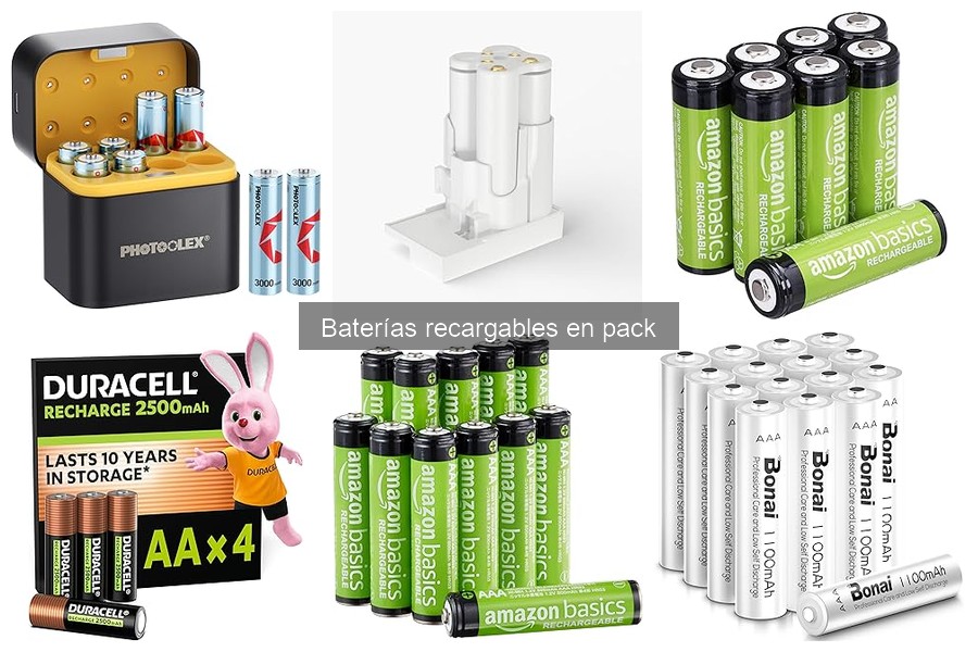 Cómo Prolongar la Vida Útil de Baterías Recargables en Pack