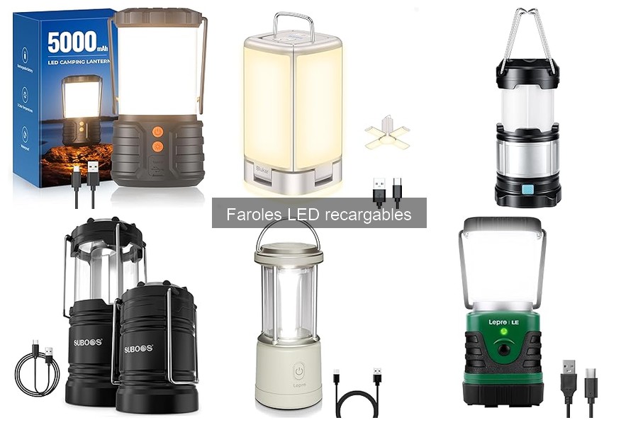 Cómo recargar correctamente un farol LED recargable