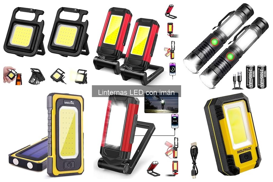 Cómo recargar linternas LED con imán: Guía práctica