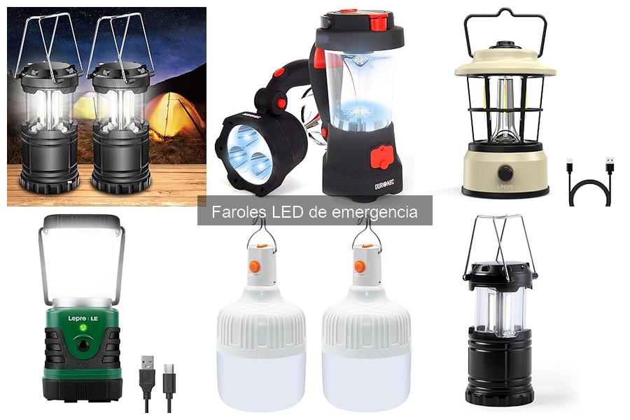 Cómo recargar un farol LED de emergencia: métodos y cuidados