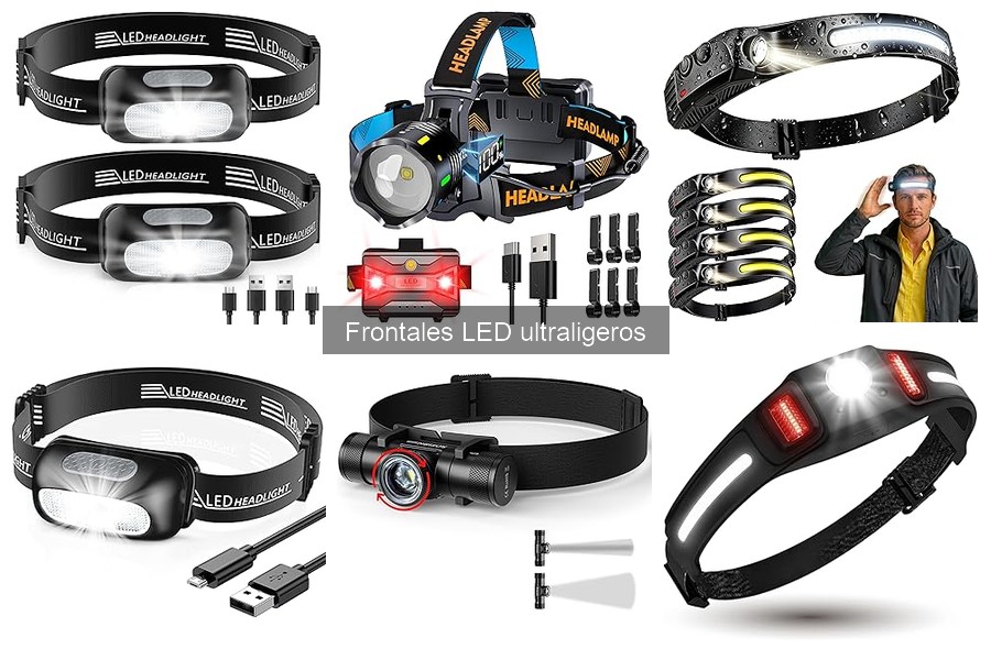 Cómo usar eficientemente linternas frontales LED ultraligeras