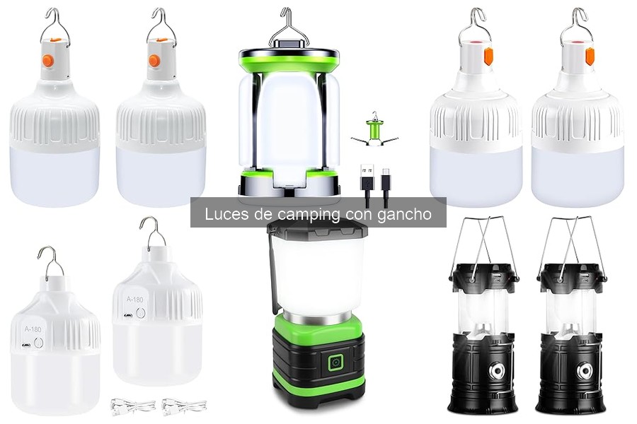 Cómo usar luces de camping con gancho: guía práctica