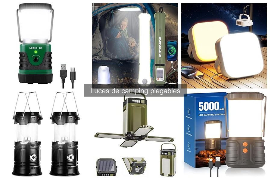 Cómo usar luces de camping plegables: Guía práctica