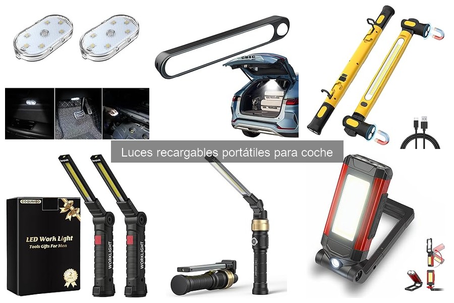 Cómo Usar Luces Recargables Portátiles para Coche