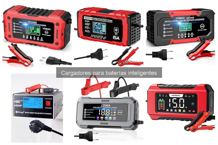 Cómo usar un cargador para baterías inteligentes correctamente