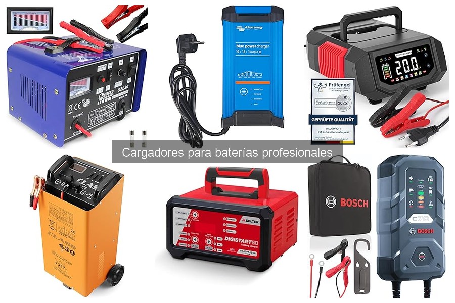 Cómo usar un cargador para baterías profesionales fácilmente