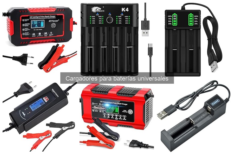 Cómo usar un cargador para baterías universales correctamente