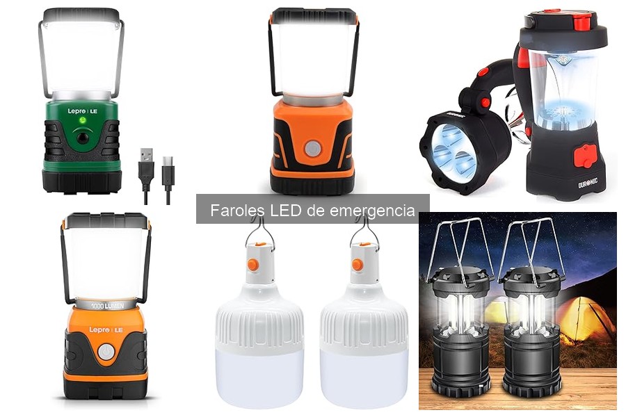 Cómo usar un farol LED de emergencia correctamente