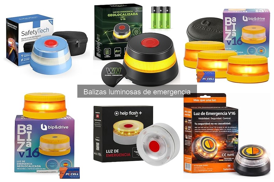 Cómo usar una baliza luminosa de emergencia correctamente