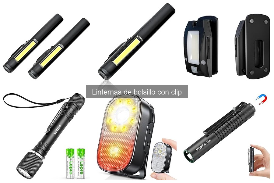 Cómo usar una linterna de bolsillo con clip: Guía práctica