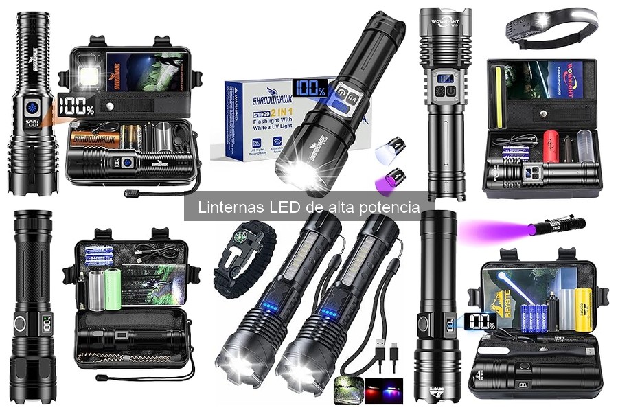 Cómo usar una linterna LED de alta potencia eficazmente