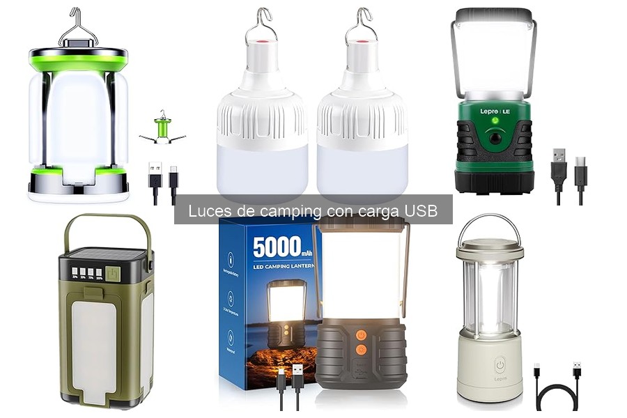 Cómo usar una luz de camping con carga USB fácilmente