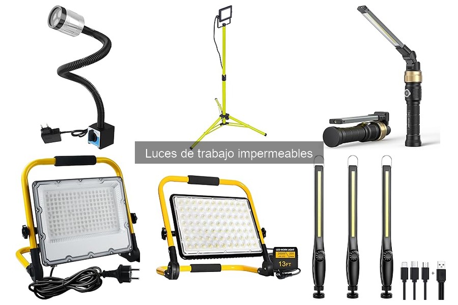 Cómo usar y mantener luces de trabajo impermeables