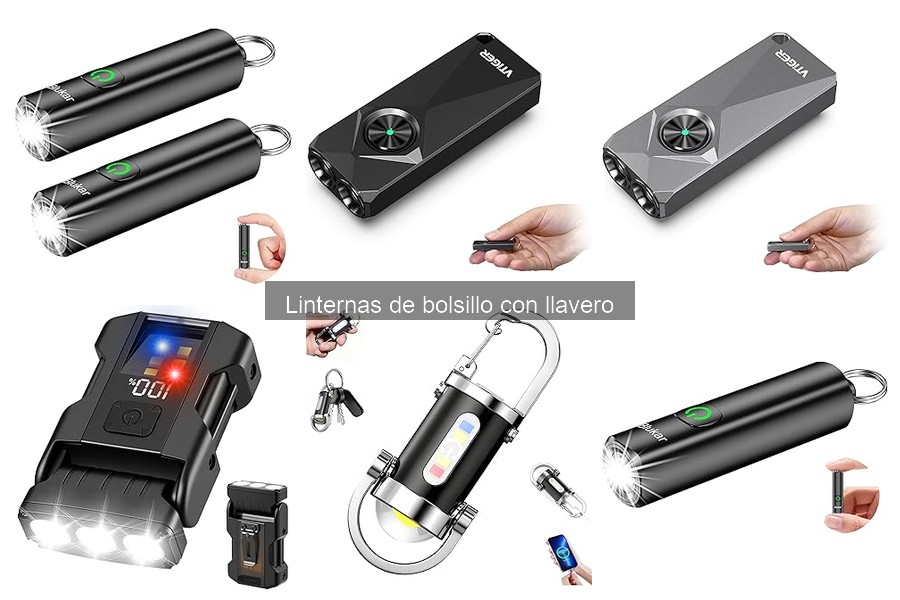 Cómo utilizar linternas de bolsillo con llavero correctamente