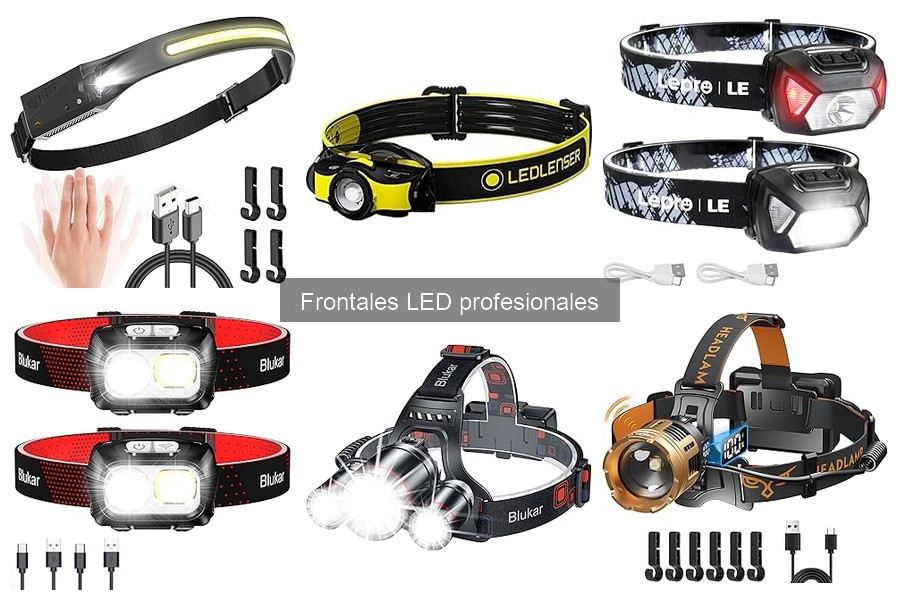 Cómo utilizar linternas frontales LED profesionales correctamente