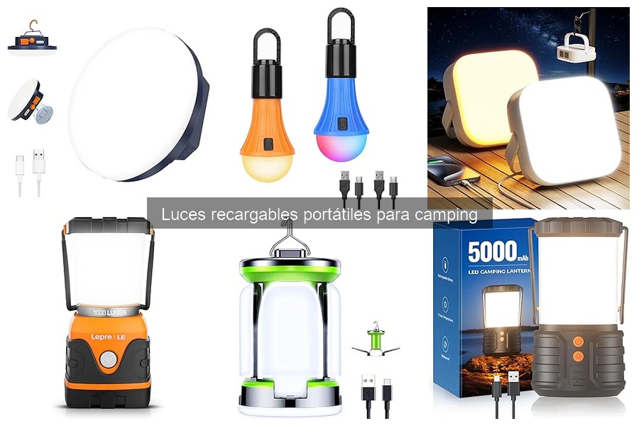 Cómo utilizar luces recargables en emergencias efectivamente