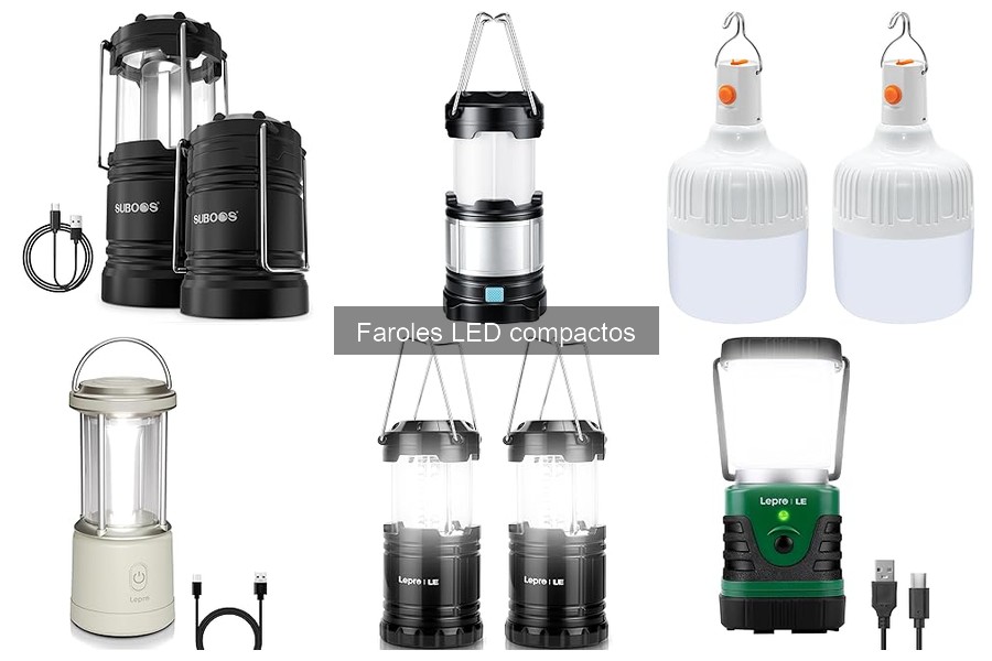 Cómo utilizar un farol LED compacto de forma segura