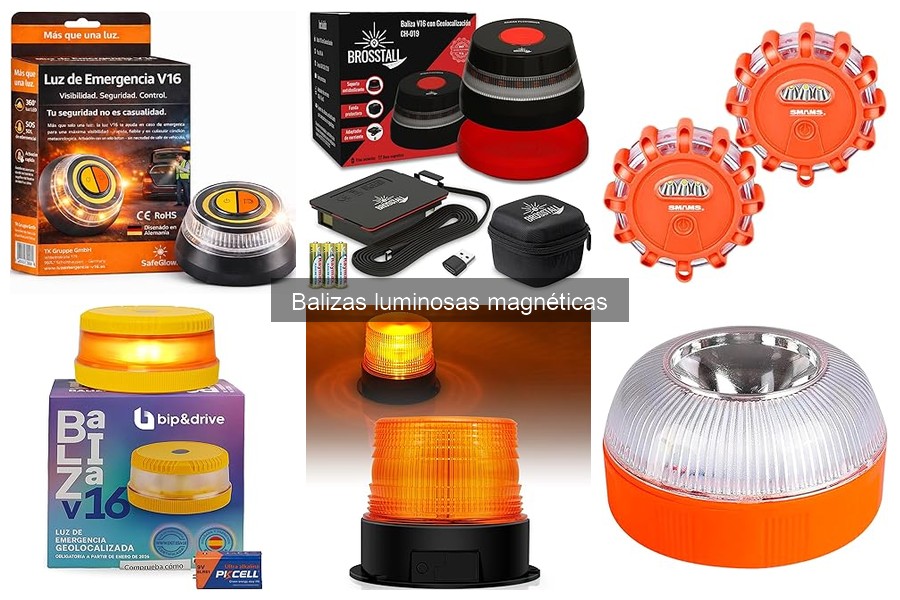 Comparativa: Balizas Luminosas Magnéticas vs Otros Tipos
