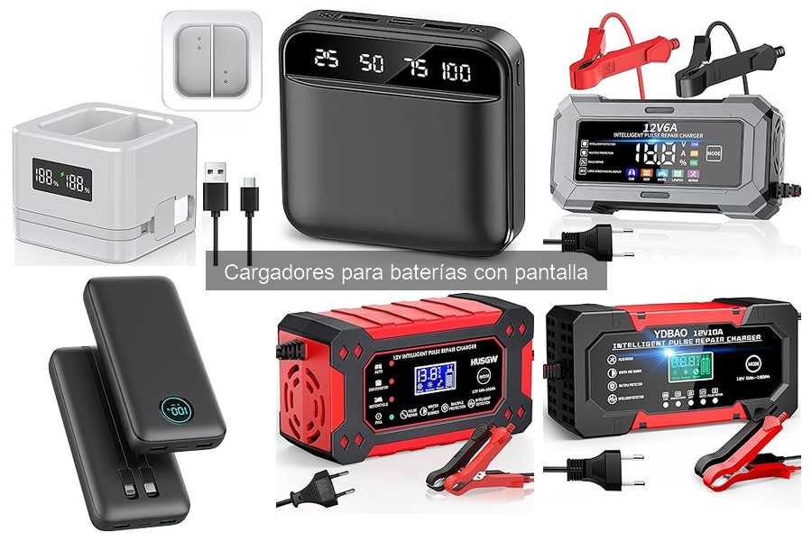Comparativa: Cargadores con Pantalla vs Sin Pantalla