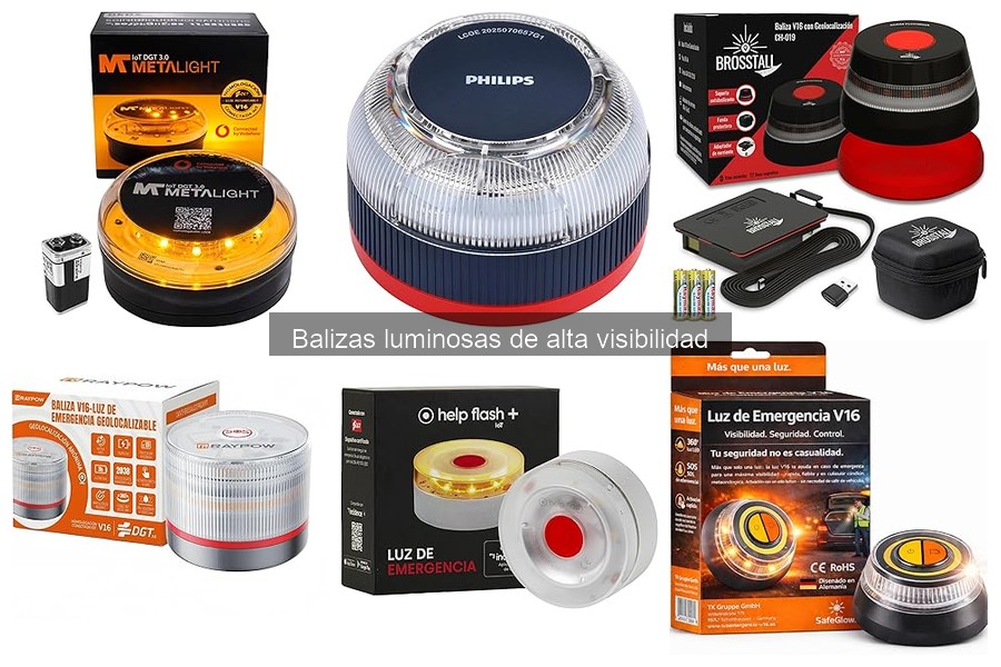 Comparativa de Balizas Luminosas: ¿Cuál Elegir?