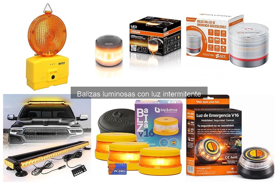 Comparativa de Balizas Luminosas: V16 y Más Marcas