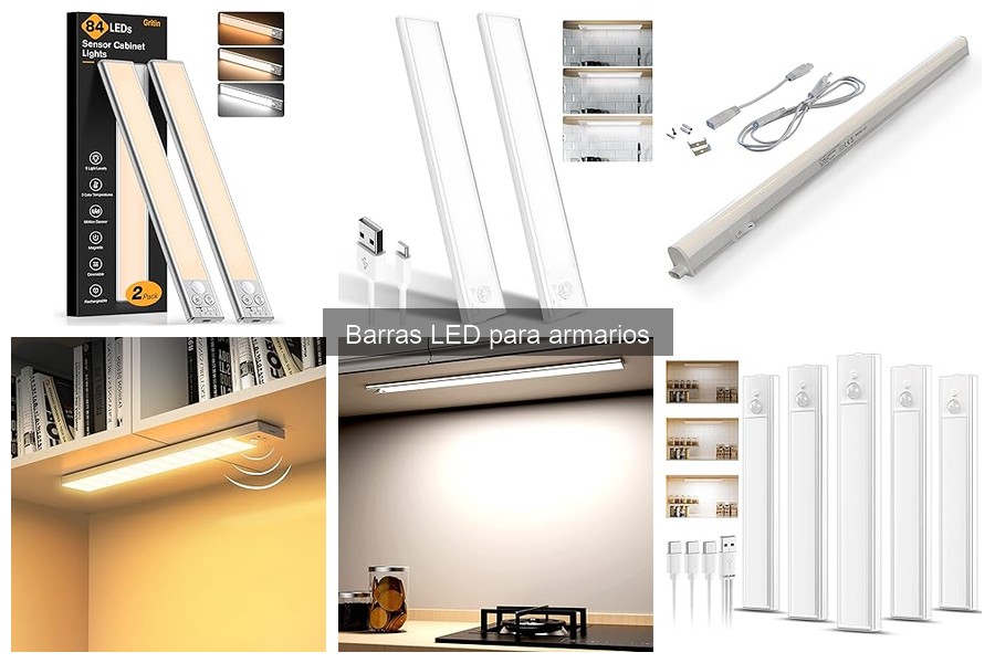 Comparativa de Barras LED para Armarios: Mejores Marcas y Modelos