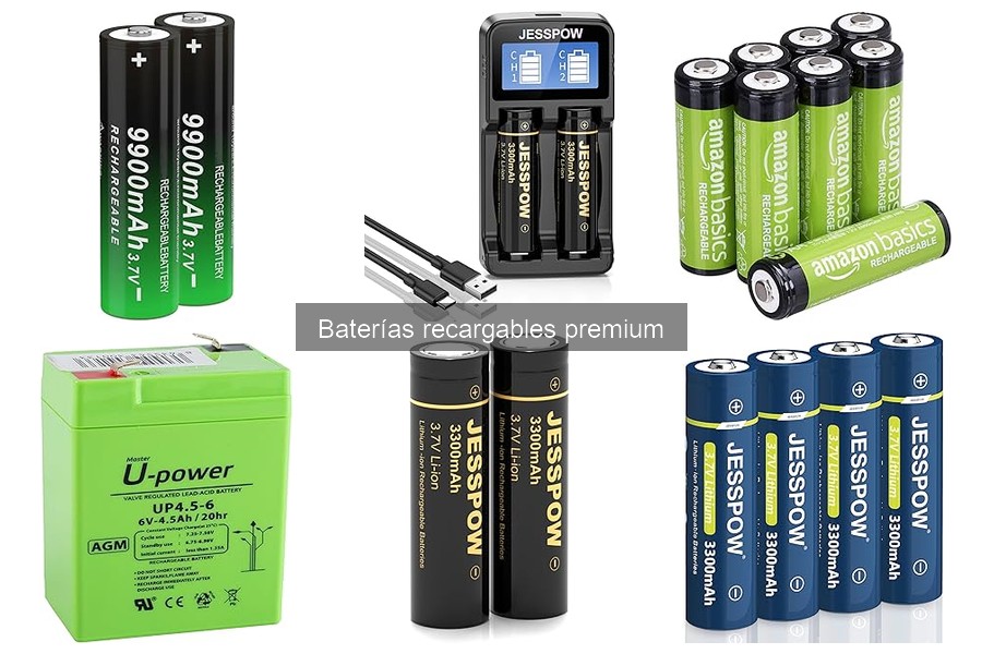 Comparativa de Baterías Recargables Premium para Linternas