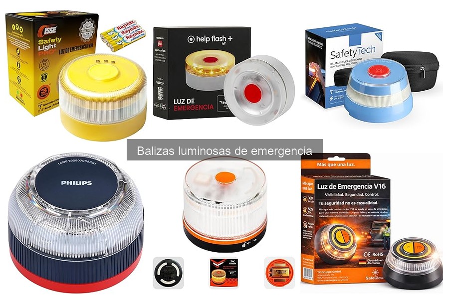 Comparativa de las Mejores Balizas Luminosas de Emergencia