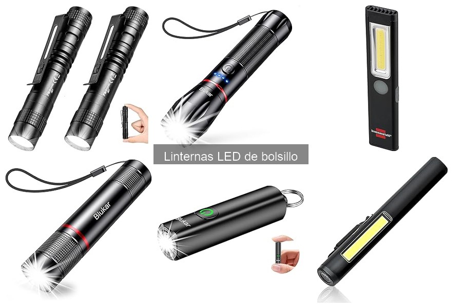 Comparativa de las mejores linternas LED de bolsillo 2023