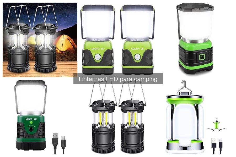 Comparativa de las Mejores Linternas LED para Camping