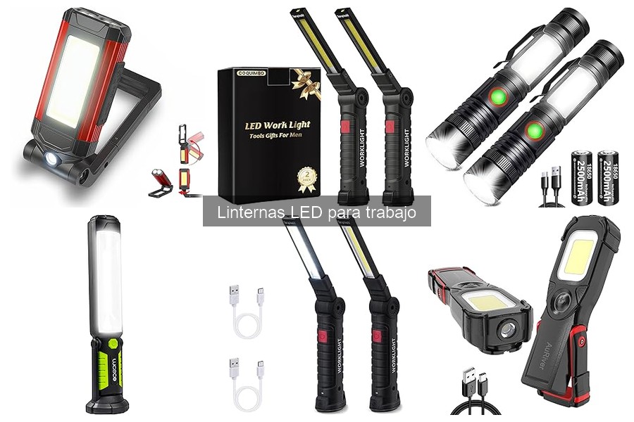Comparativa de las Mejores Linternas LED para Trabajo