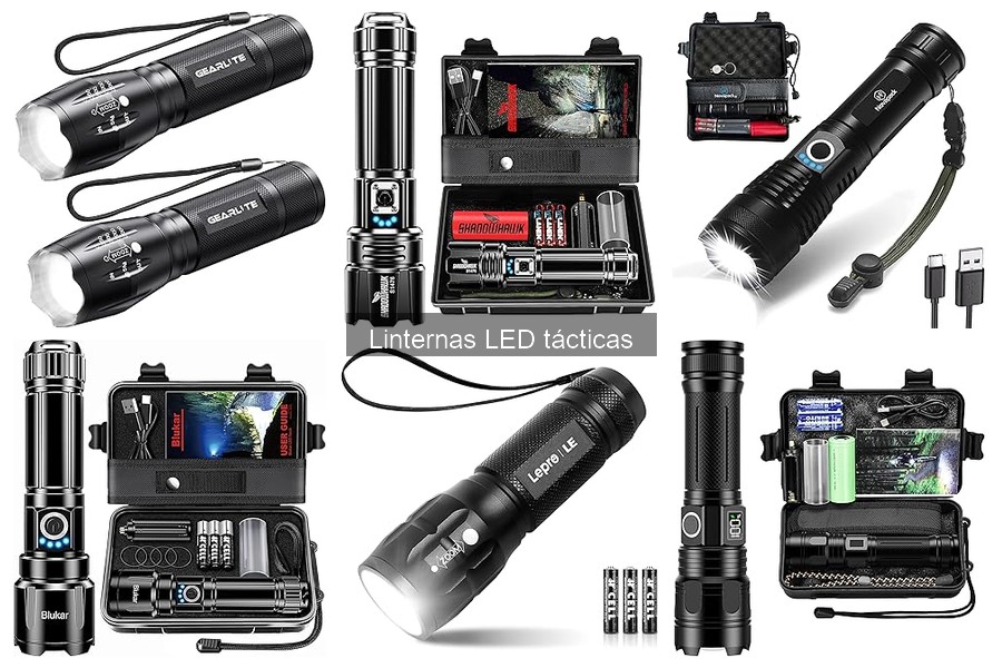 Comparativa de las Mejores Marcas de Linternas LED Tácticas