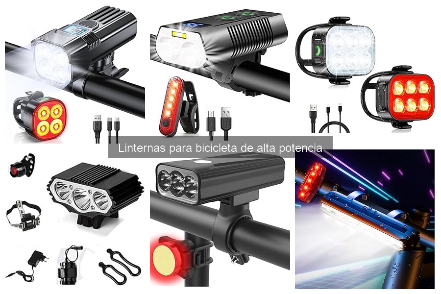 Comparativa de Linternas de Alta Potencia para Bicicleta
