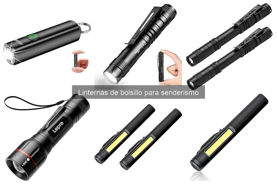 Comparativa de Linternas de Bolsillo para Senderismo
