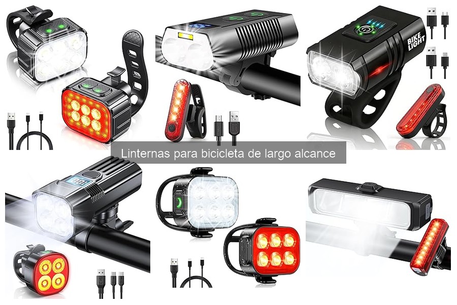 Comparativa de Linternas de Largo Alcance para Ciclismo