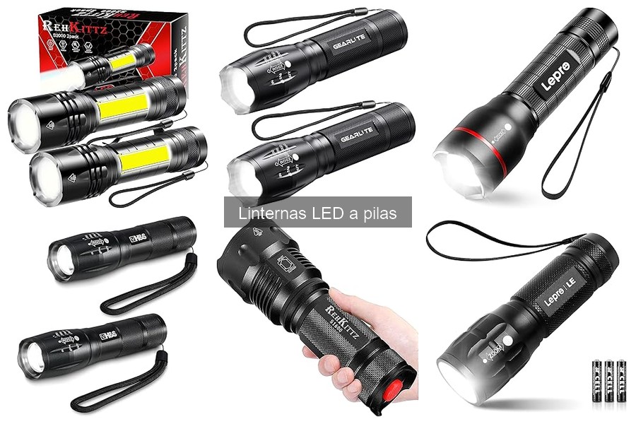 Comparativa de Linternas LED a Pilas: ¿Cuál Elegir?