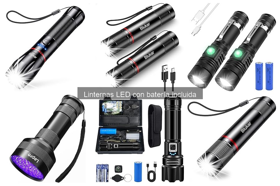 Comparativa de Linternas LED con Batería: Mejores Marcas y Modelos